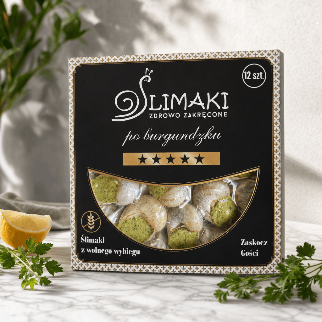 Ślimaki po burgundzku 12szt