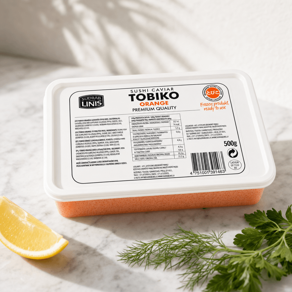 Tobiko pomarańczowe 500g